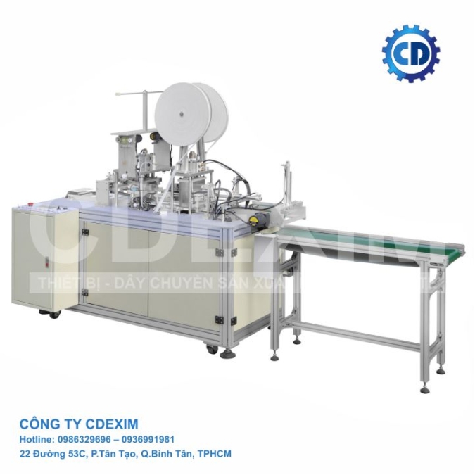 Máy Bo Viền Khẩu Trang Quai Trong CDM0520