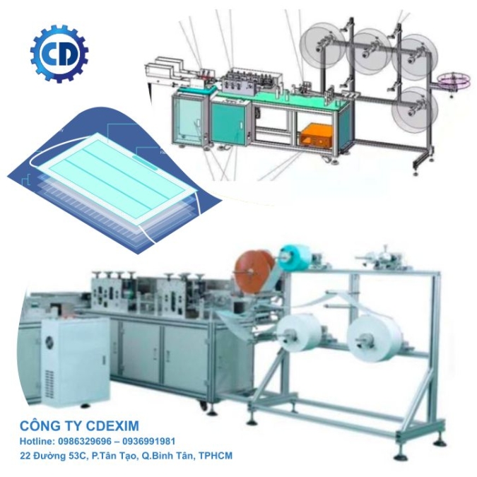 Máy Cấp Phôi (Thân) Khẩu Trang Y Tế | CDM0420